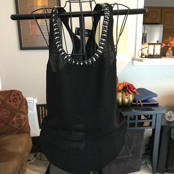 Express Tops - Express Bling Tank 🎈XS NWT